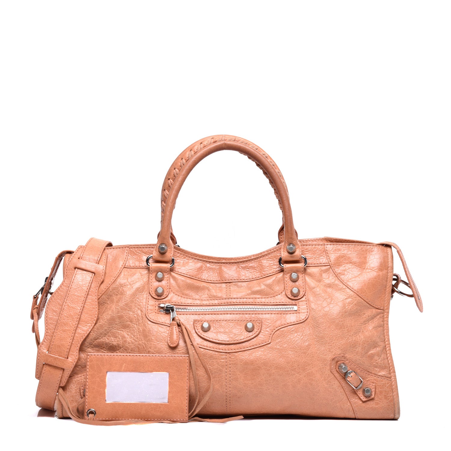 Balenciaga Agneau Giant 12 Silver Hardware Part Time Rose Blush 1 of 10