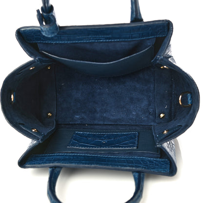 Nancy Gonzalez Crocodile Small Christie Satchel Blue 6 of 21