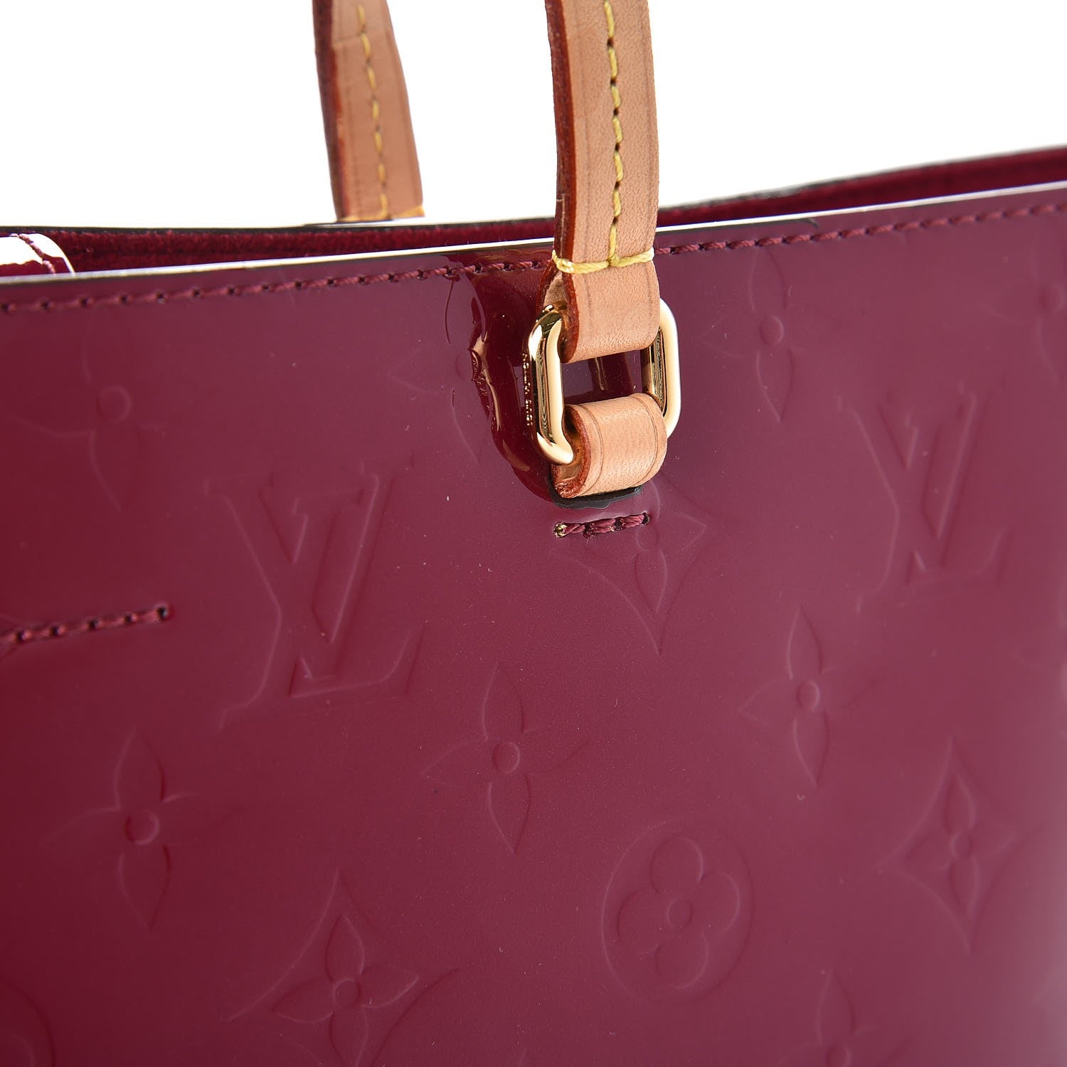 Louis Vuitton Vernis Long Beach PM Magenta 10 of 10