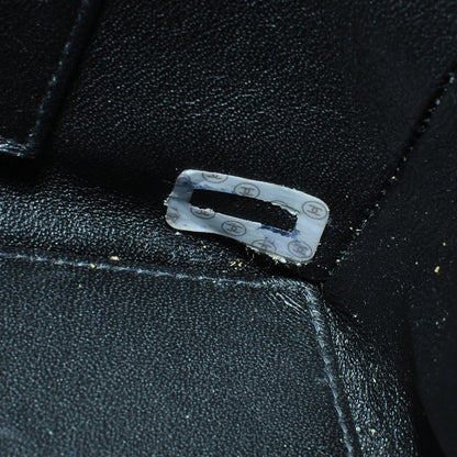 Chanel Patent Grand Shopping Tote GST Black 7 of 8