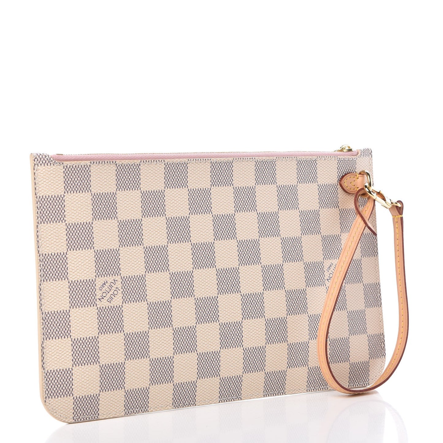 Damier Azur Neverfull MM GM Pochette Rose Ballerine