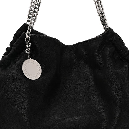 Stella McCartney Shaggy Deer Falabella Drawstring Tote Black 8 of 10