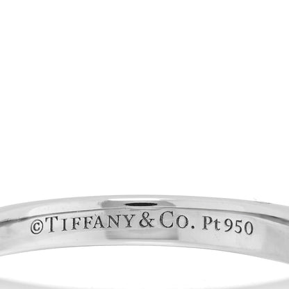 Tiffany Platinum Diamond .34ct Solitaire Engagement Ring 45 3.25 4 of 5