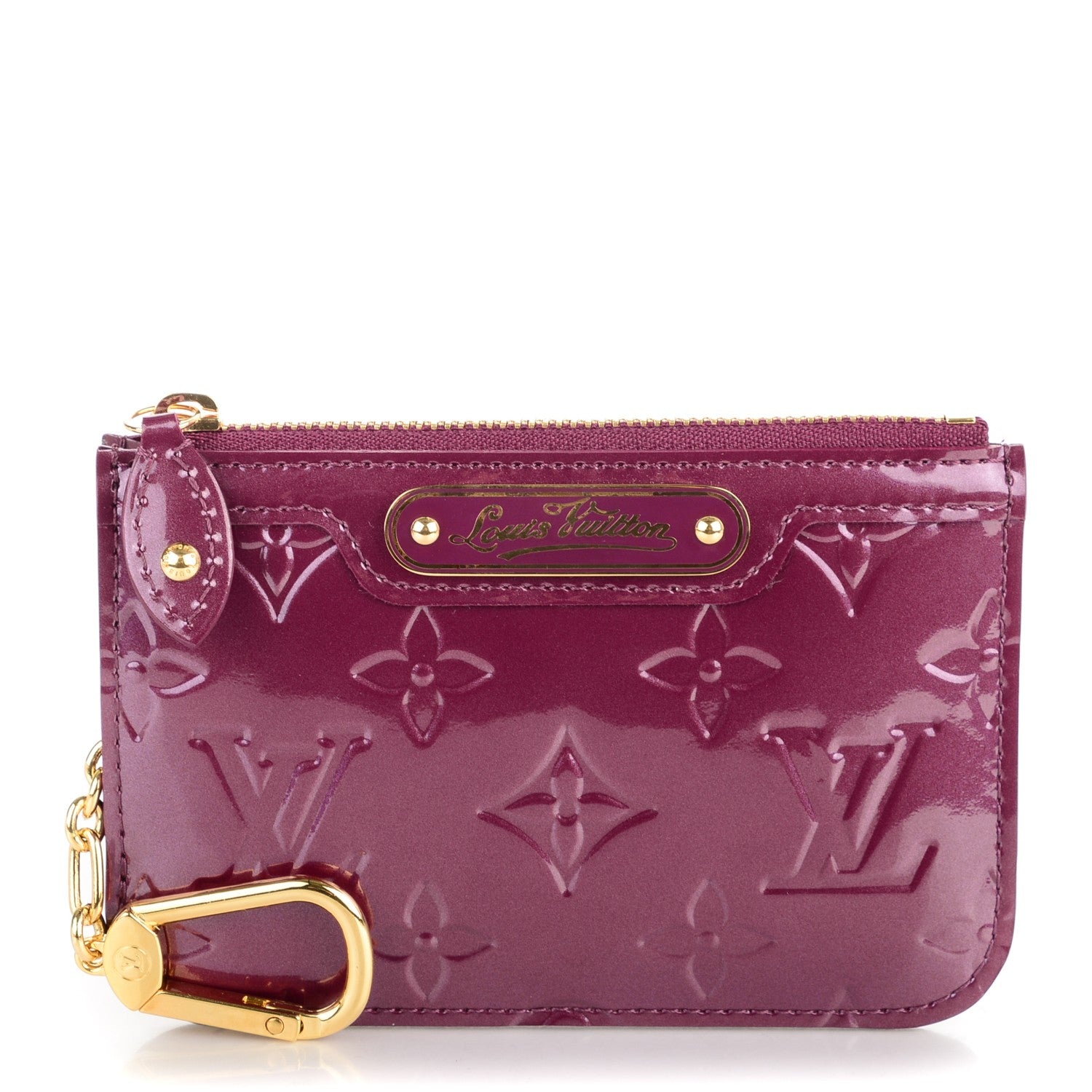 Louis Vuitton Vernis Key Pouch Violet 1 of 7