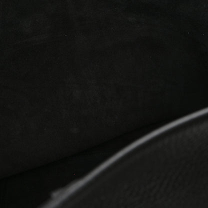 The Row Grained Calfskin Park Tote Three Black 11 of 11