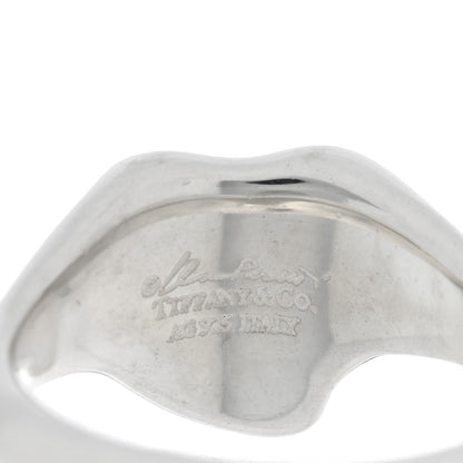 Tiffany Sterling Silver Elsa Peretti Full Heart Ring 51 5.75 4 of 5