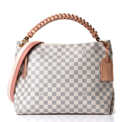 Louis Vuitton Damier Azur Beaubourg Hobo MM 1 of 10