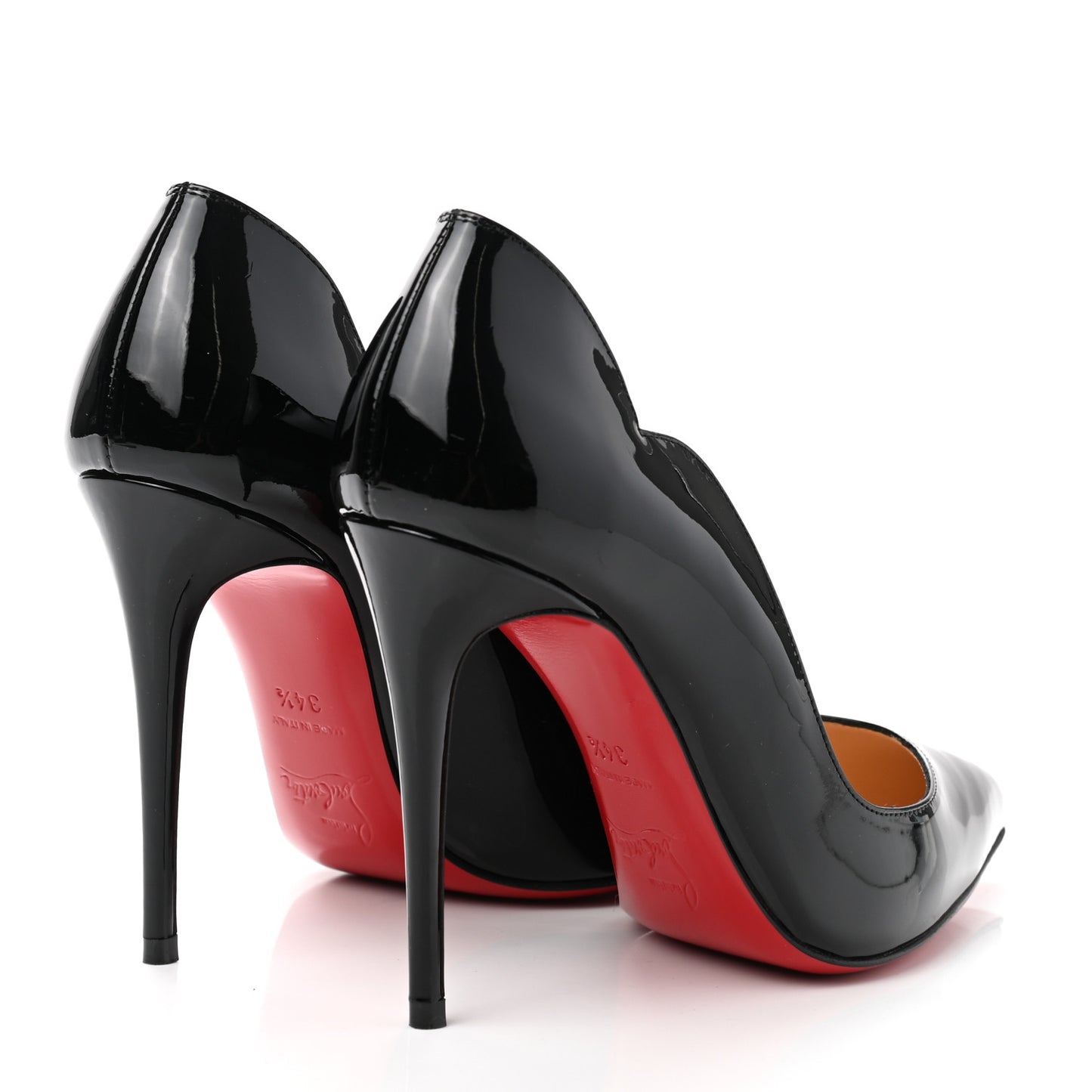 Patent Hot Chick 100 Pumps 34.5 Black