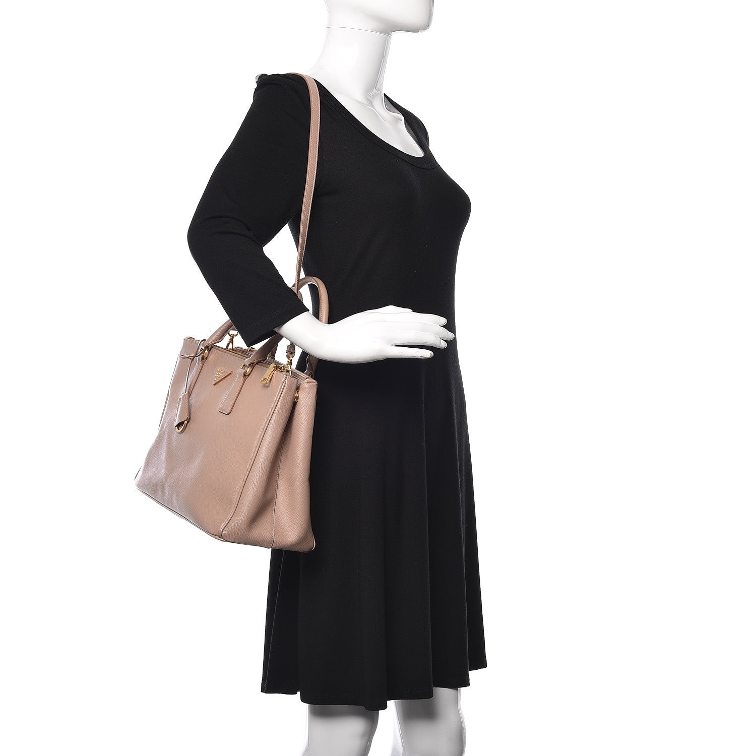 Prada Saffiano Medium Galleria Double Zip Tote Cammeo 2 of 20