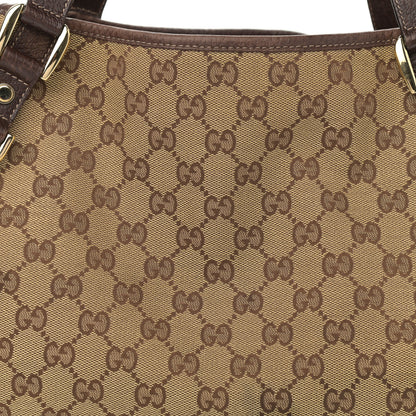 Gucci Monogram Medium Abbey Shoulder Bag Dark Brown 8 of 18