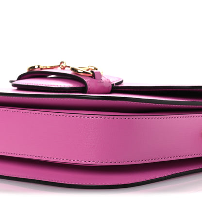 Gucci Azalea Calfskin Horsebit 1955 Shoulder Bag Libre Pink 10 of 11
