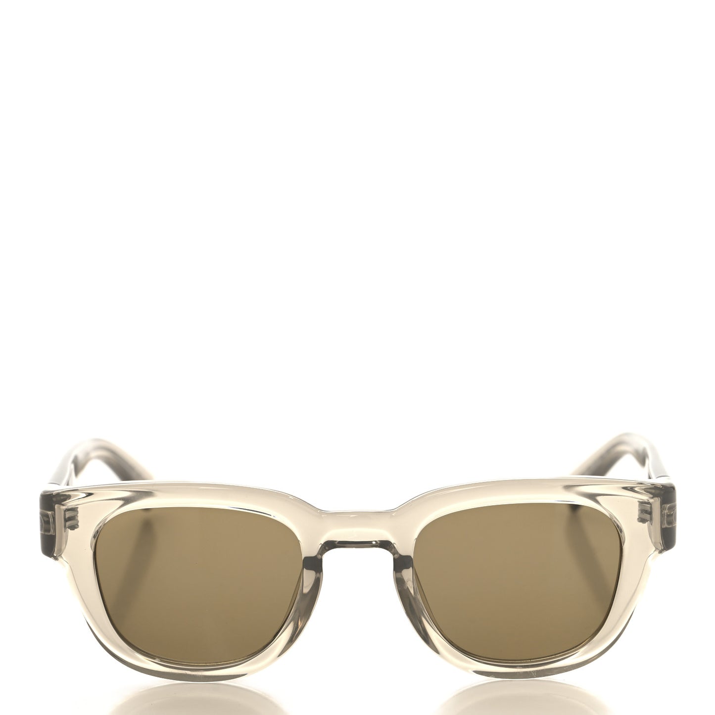 Transparent Acetate SL 675 Sunglasses Beige