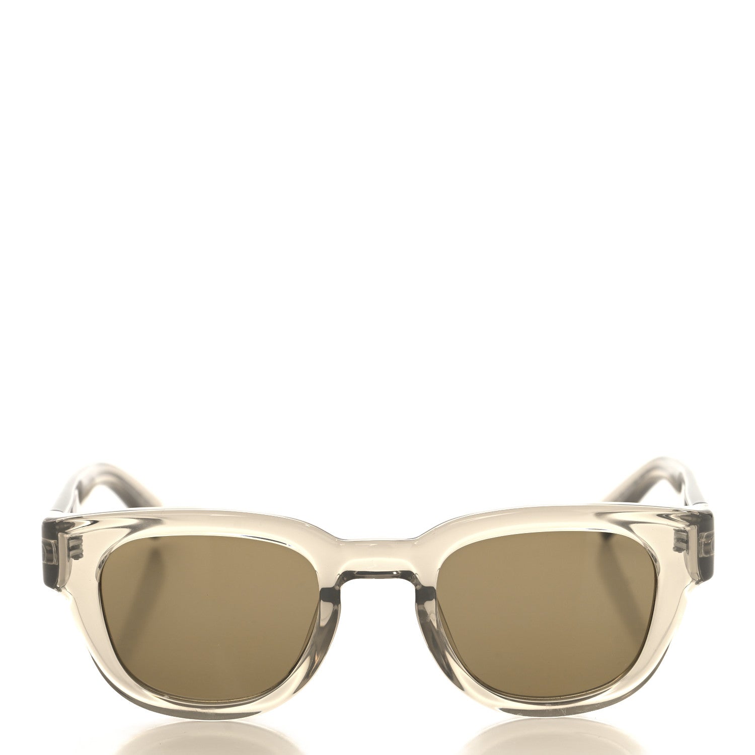 Saint Laurent Transparent Acetate SL 675 Sunglasses Beige 2 of 6