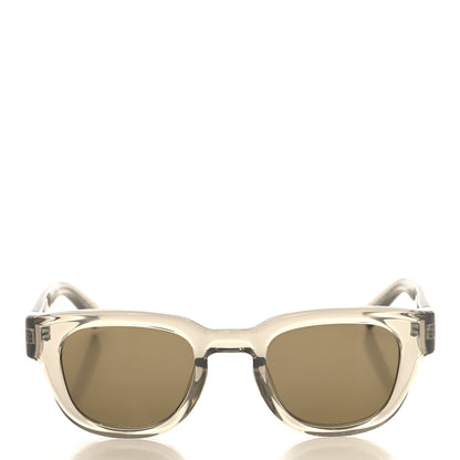 Saint Laurent Transparent Acetate SL 675 Sunglasses Beige 2 of 6