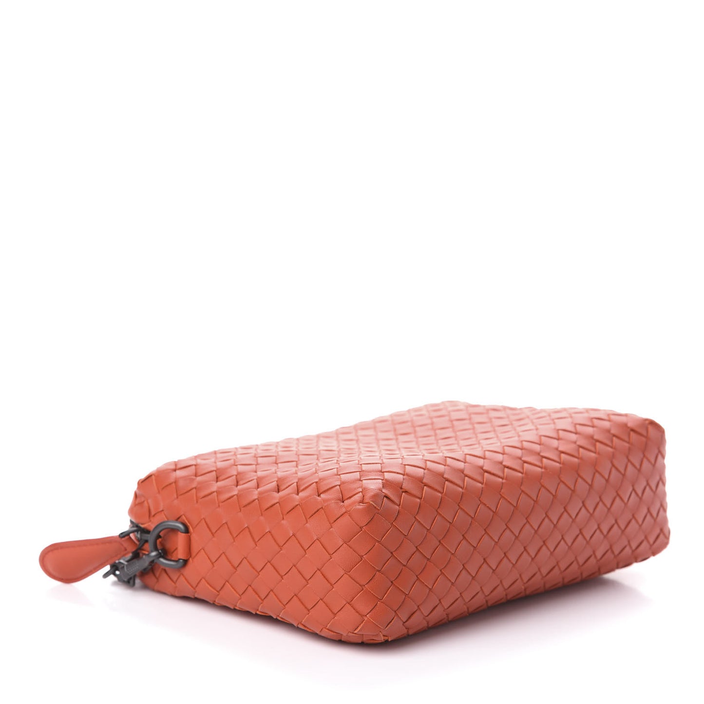 Nappa Intrecciato Small Camera Bag Terracota