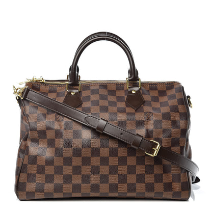 Louis Vuitton Damier Ebene Speedy Bandouliere 30 1 of 13