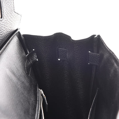 Hermes Taurillon Clemence Birkin 30 Black 10 of 42