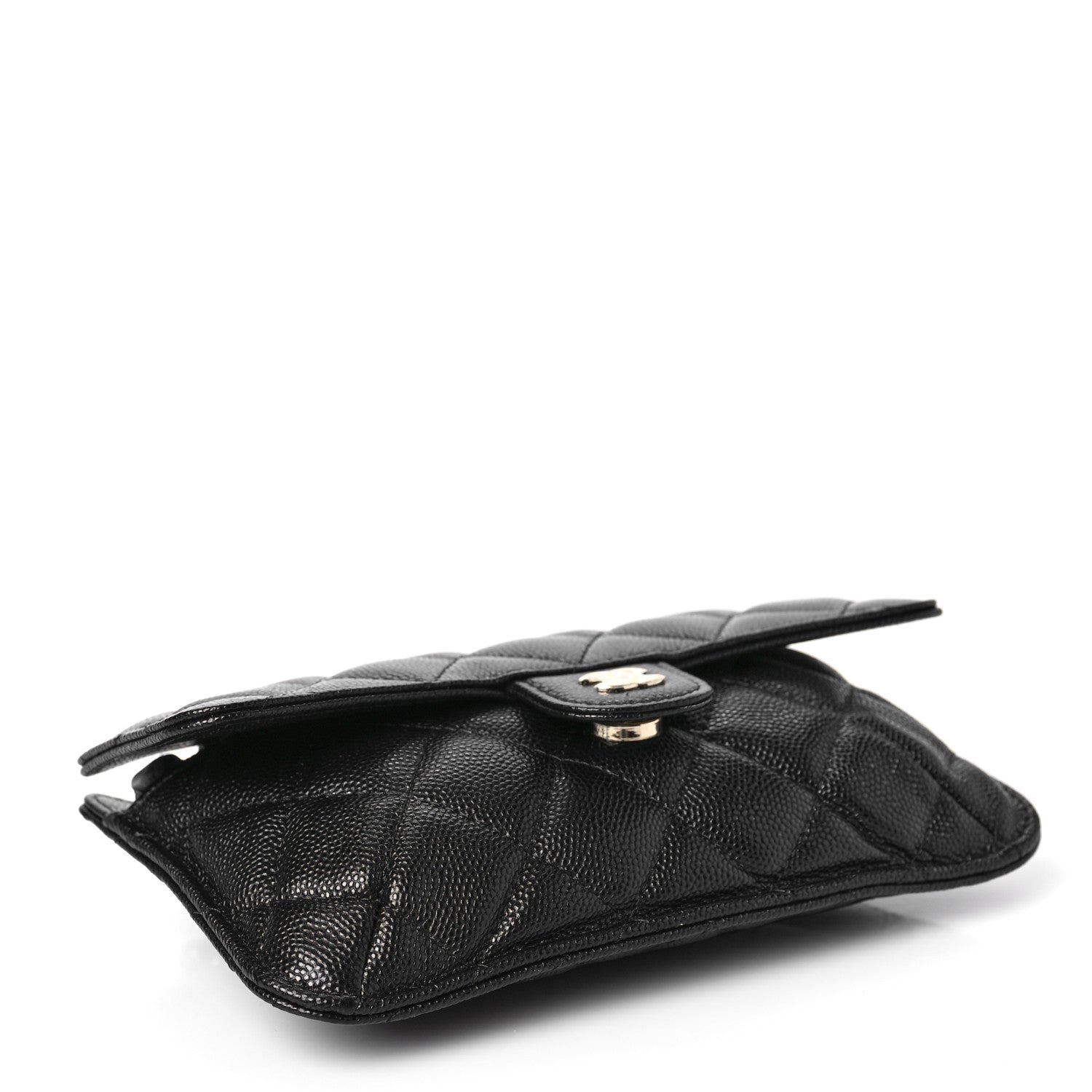 Chanel Caviar Fabric Graffiti Foldable Tote Bag With Chain Black Multicolor 6 of 15