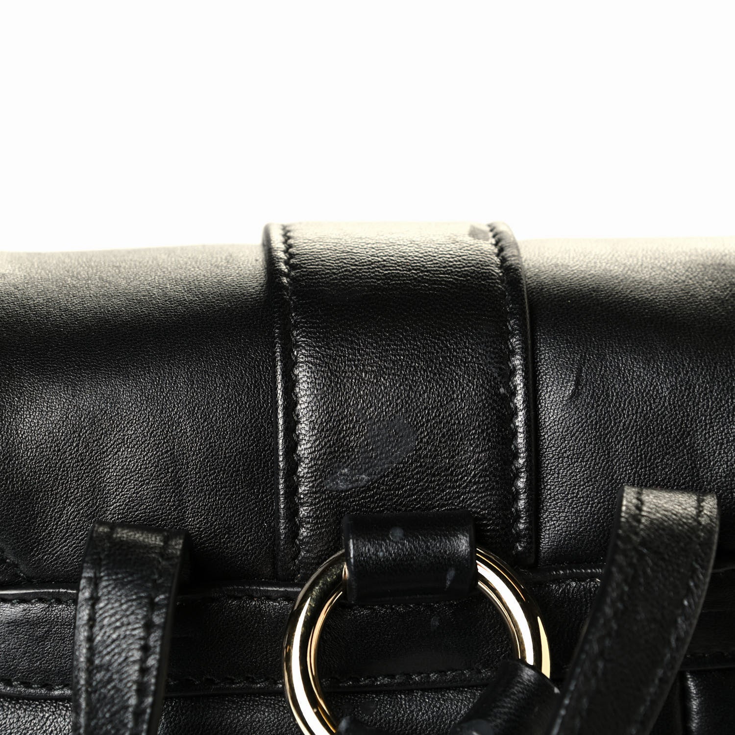 Miu Miu Nappa Matelasse Backpack Black 6 of 6