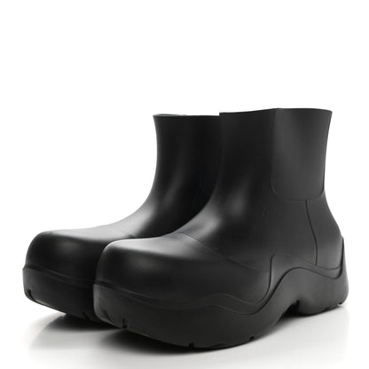 Bottega Veneta Rubber Puddle Ankle Boots 38 Black 3 of 8