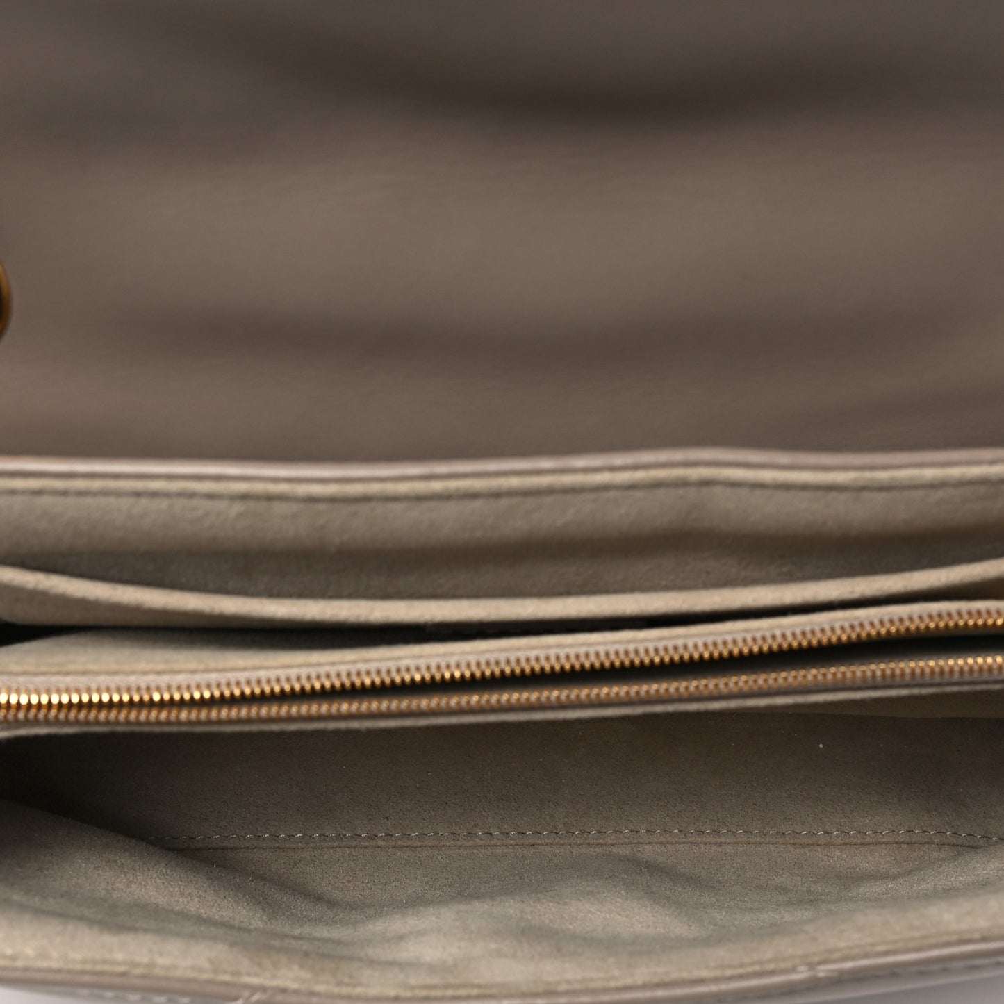 Calfskin LV New Wave Chain Bag Taupe