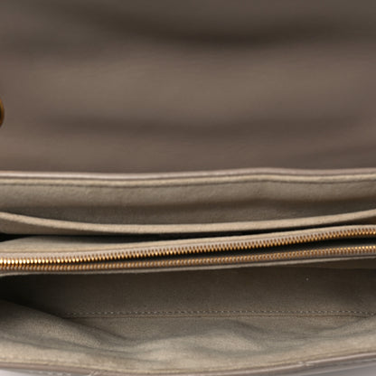 Louis Vuitton Calfskin LV New Wave Chain Bag Taupe 5 of 8