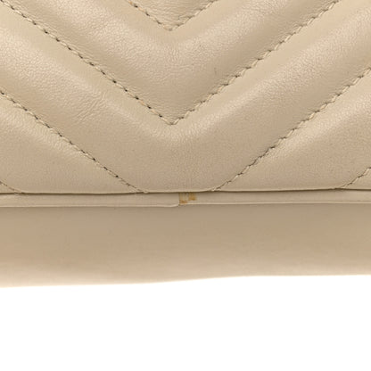 Saint Laurent Calfskin Matelasse Monogram Lou Camera Bag Crema Soft 17 of 19