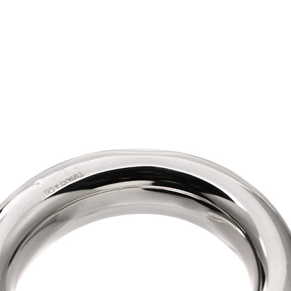 Tiffany Sterling Silver Elsa Peretti Doughnut Bangle Bracelet 6 of 6