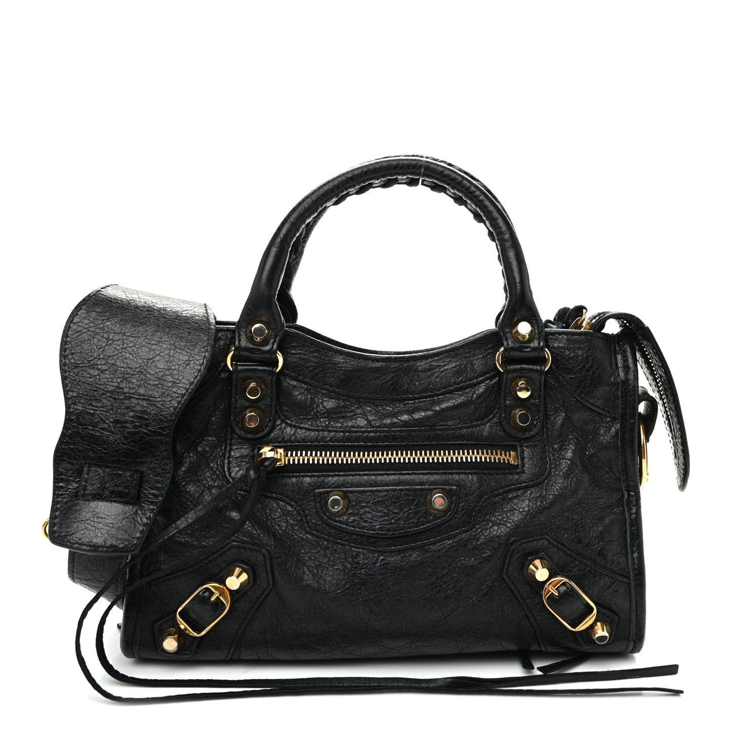 Agneau Giant 12 Gold Hardware Mini City Black