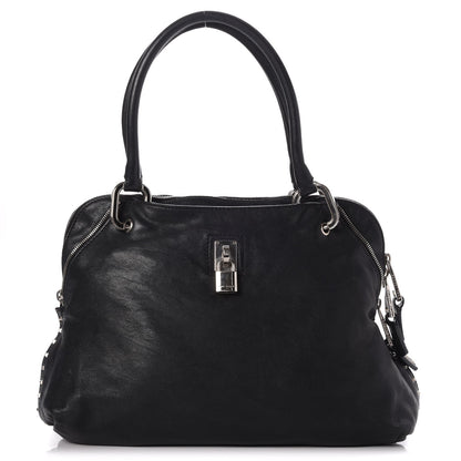 Marc Jacobs Lambskin Paradise Rio Satchel Black 1 of 10