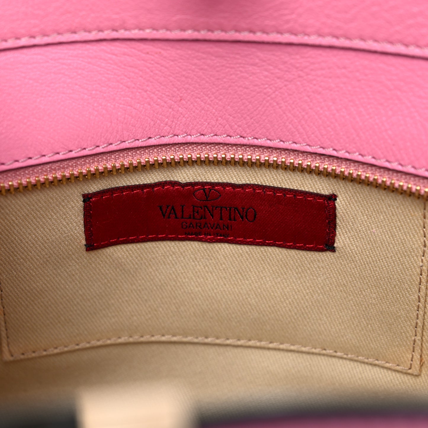 Vitello Mini Rockstud Double Handle Tote Ninphea