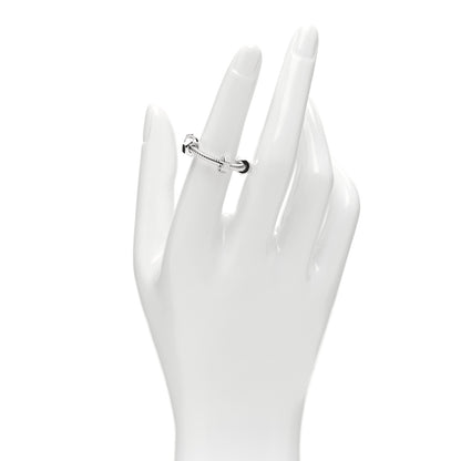Cartier 18K White Gold Ecrou De Cartier Ring 55 7.25 2 of 4