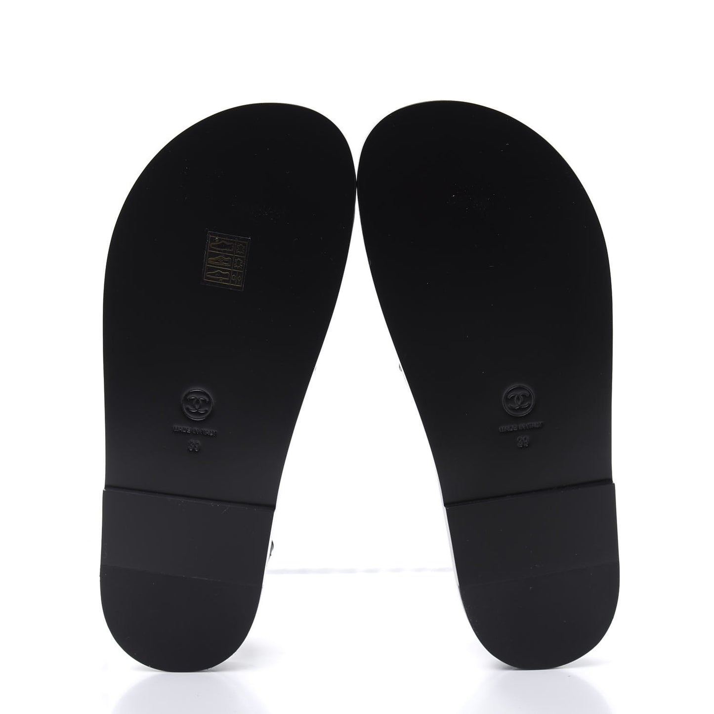 Grained Calfskin Velcro Dad Sandals 39 Black