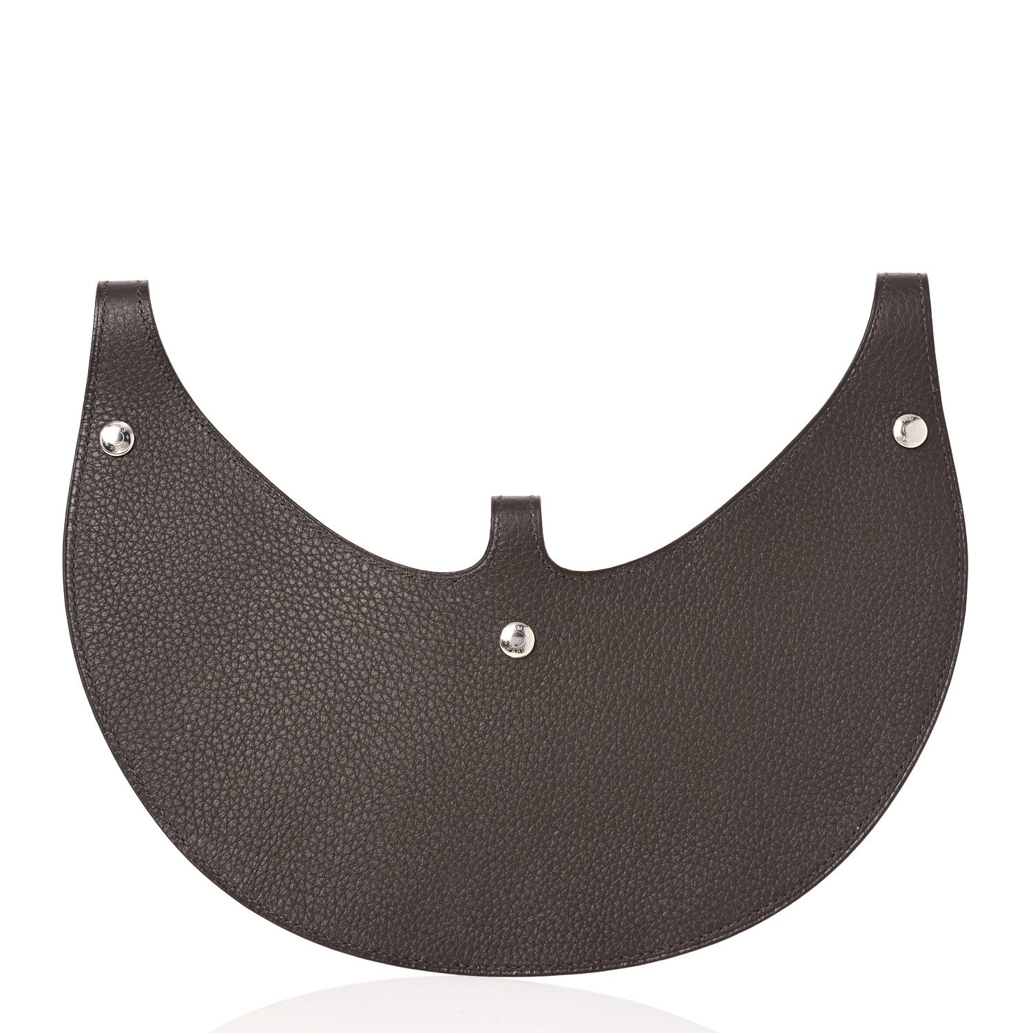 Hermes Togo Petit H Visor Ebene Turquoise 2 of 6