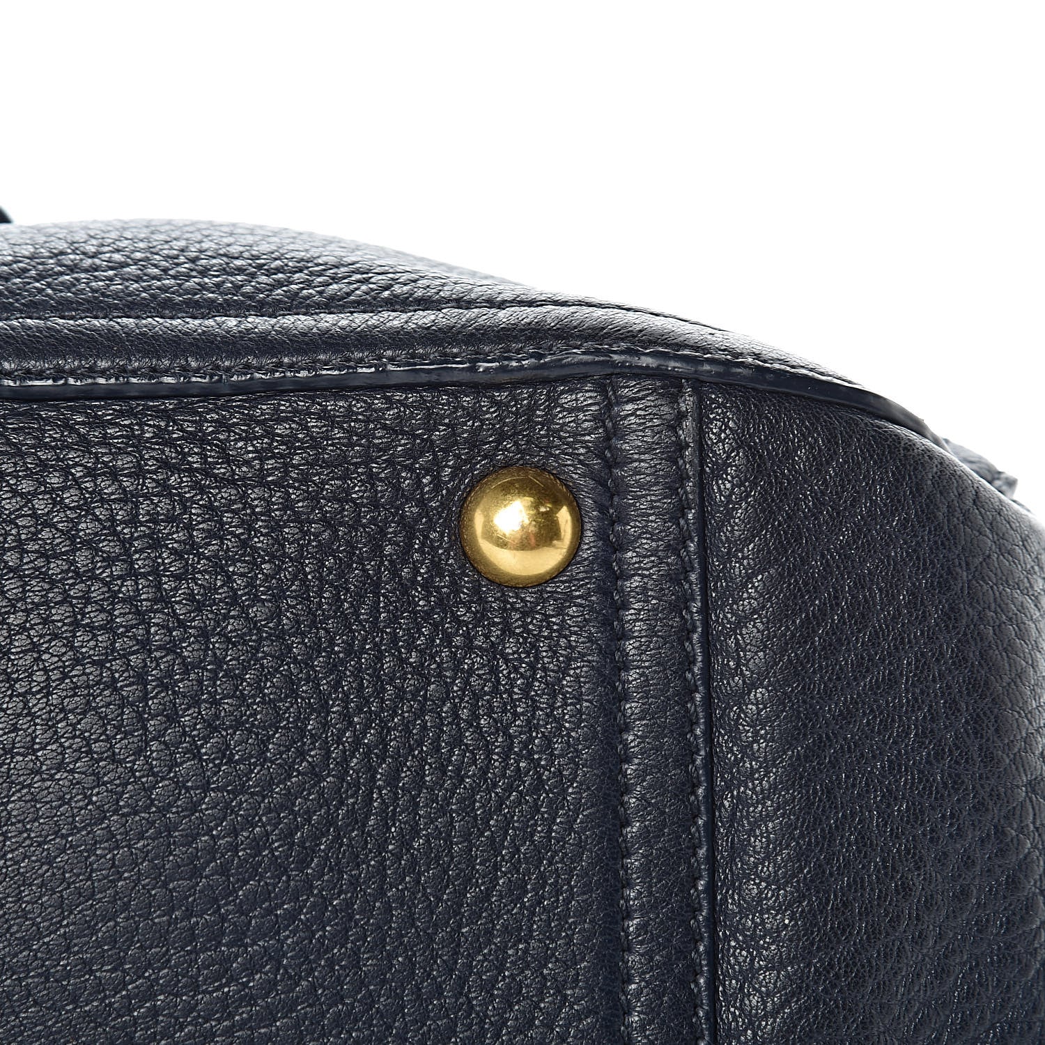 Miu Miu Cervo East-West Flap Satchel Blue 19 of 24