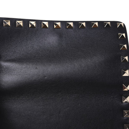 Valentino Garavani Vitello Rockstud Flap Crossbody Bag Black 15 of 15