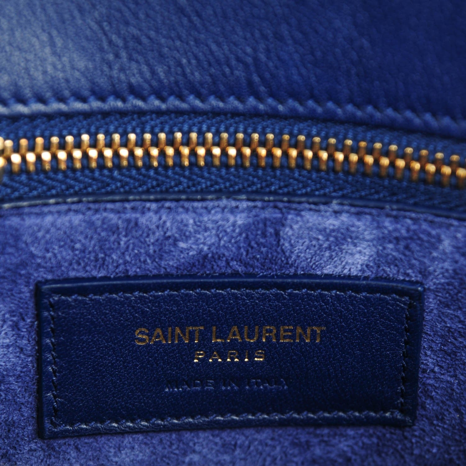 Saint Laurent Calfskin Small Sac De Jour New Marine 5 of 7