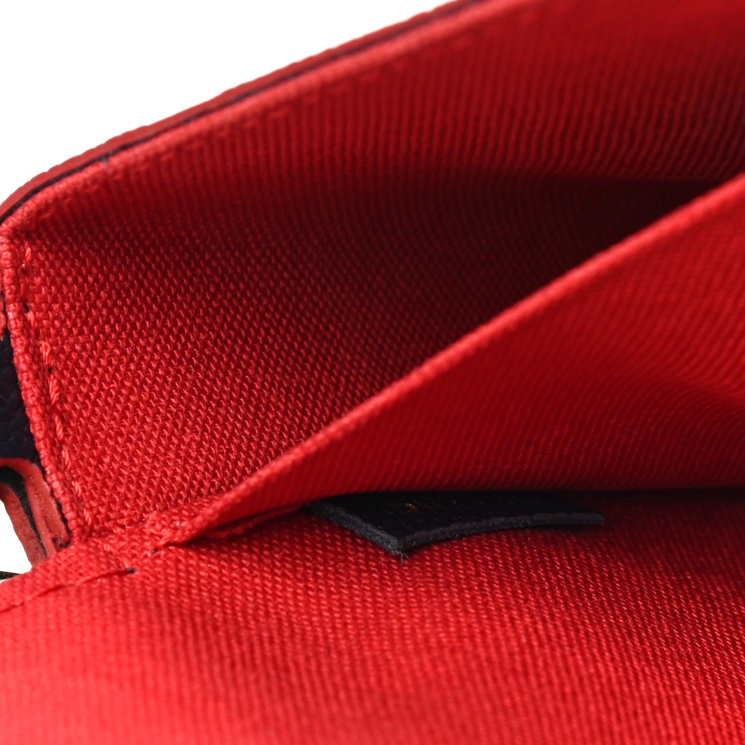 Louis Vuitton Empreinte Pochette Felicie Chain Wallet Marine Rouge 9 of 14
