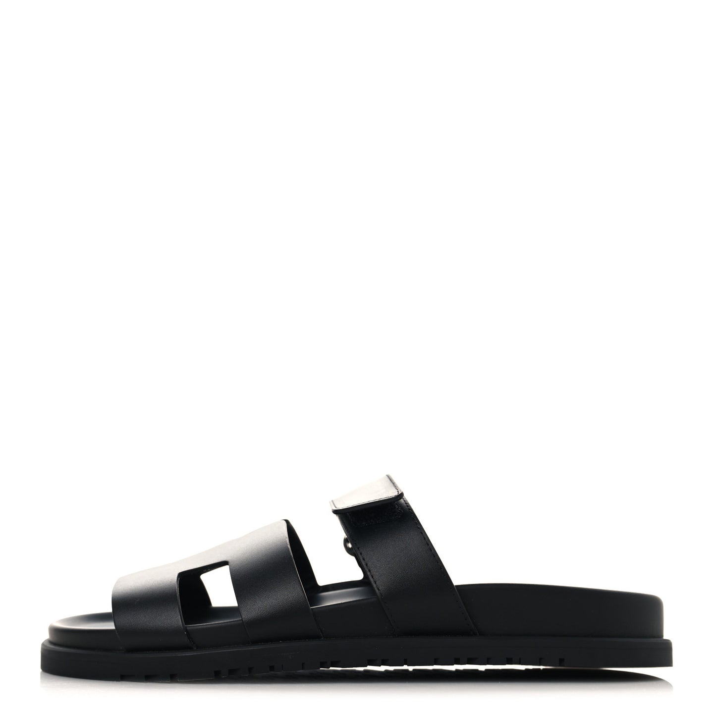 Calfskin Womens Chypre Sandals 40 Black
