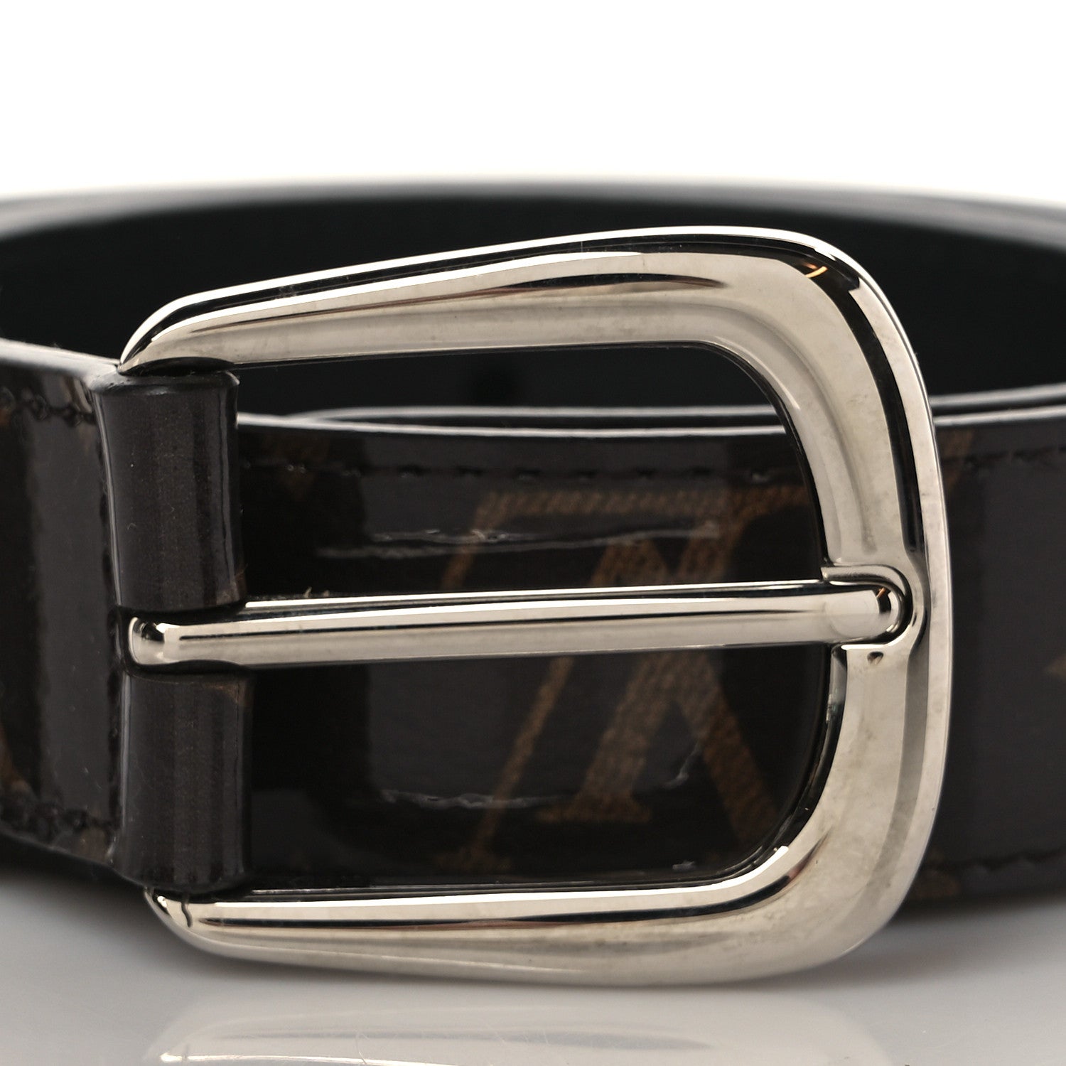 Louis Vuitton Monogram Glaze 30mm Ouest Belt 90 36 2 of 9