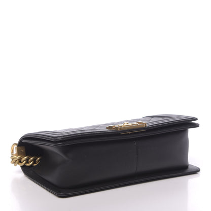Chanel Caviar Quilted Medium Boy Flap Black 4 of 10