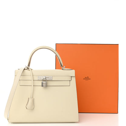 Hermes Epsom Kelly Sellier 28 Craie 11 of 11