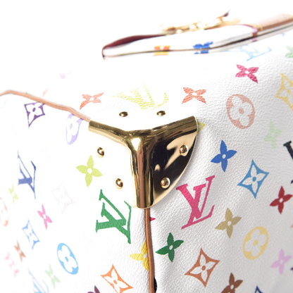 Louis Vuitton Monogram Multicolor Speedy 30 White 21 of 26