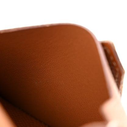 Hermes Epsom Bearn Card Holder Wallet Gold 9 of 11