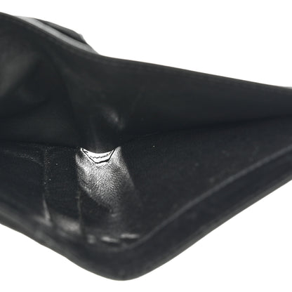 Gucci Guccissima Metal Bar French Flap Wallet Black 7 of 18