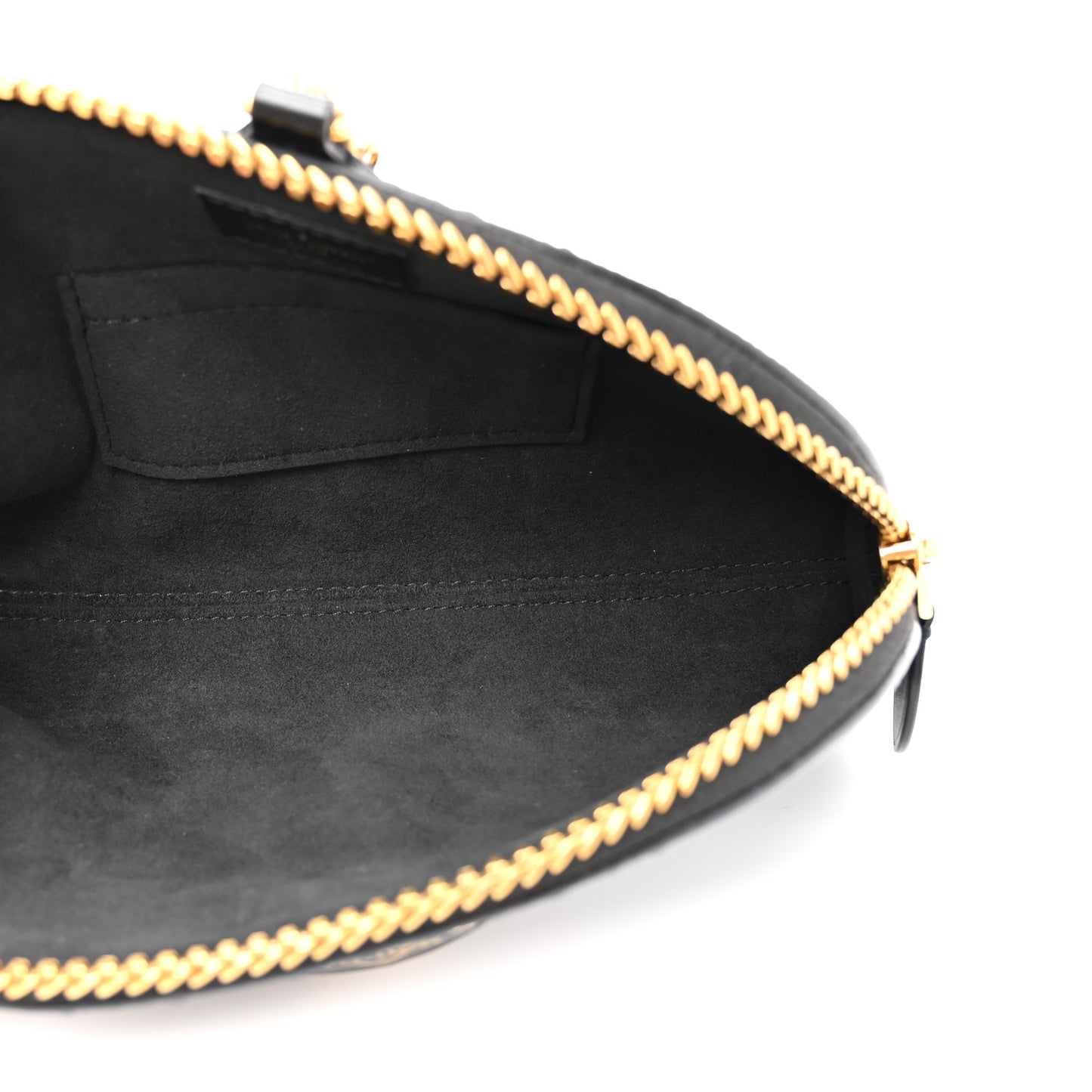 Embossed Monogram Midnight LV Moon Pochette Black