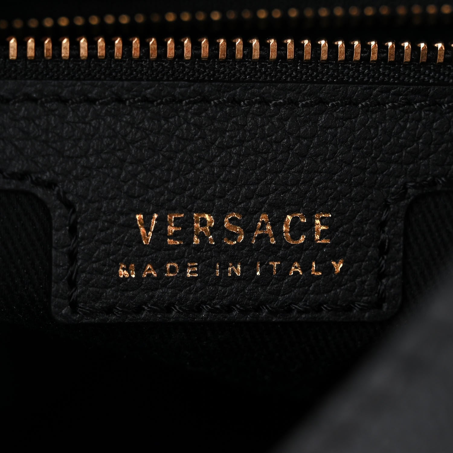Versace Calfskin La Medusa Medium Hobo Crossbody Black 6 of 9