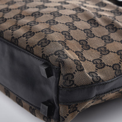 Gucci Monogram Large Laptop Briefcase Black 12 of 14