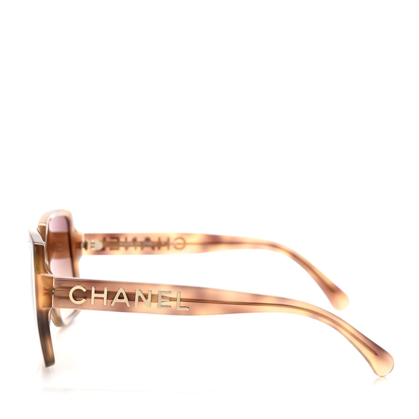 Acetate Polarized Square Sunglasses 5408 Brown