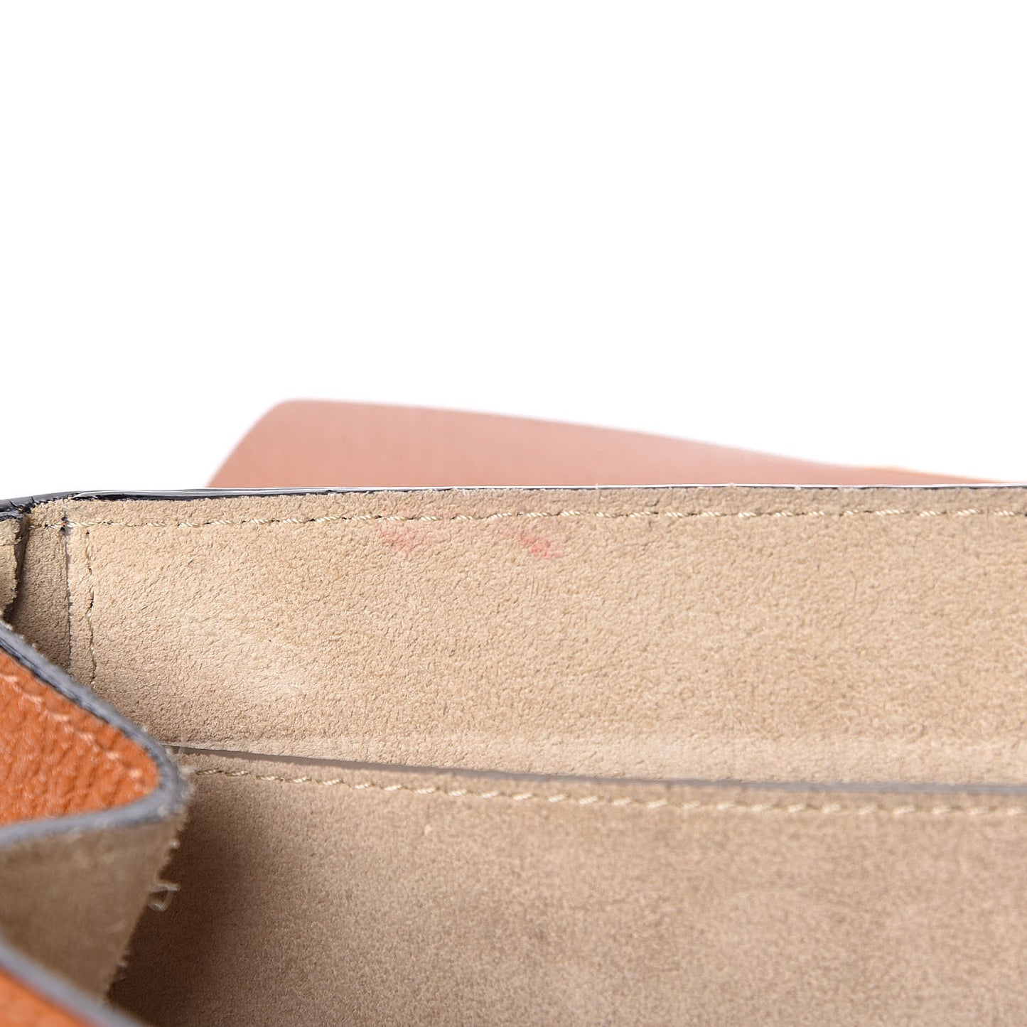 Grained Lambskin Drew Shoulder Bag Caramel